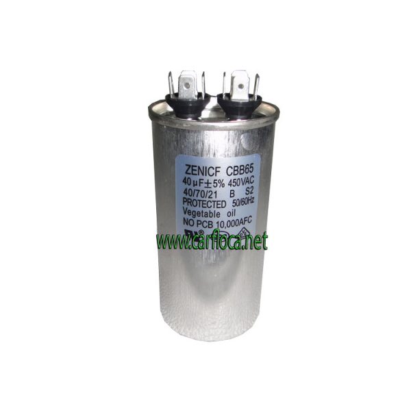 CAPACITADOR ZENICF 40 Mfd 440VAC MTTO (1)