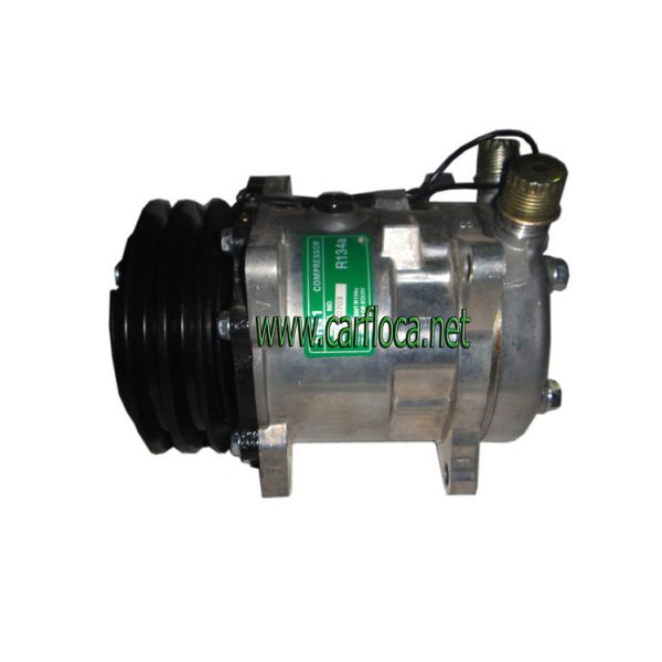 COMP.A SANDEN 507 POLEA en V SINGAPUR 12 V (1)